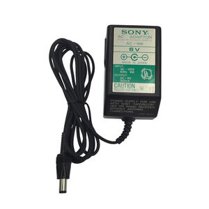 Sony AC-9W AC Adaptor Power Supply 6V 300mA Made in Japan